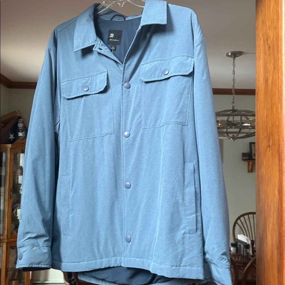 Target Men's Navy Lightweight Shirt Jacket